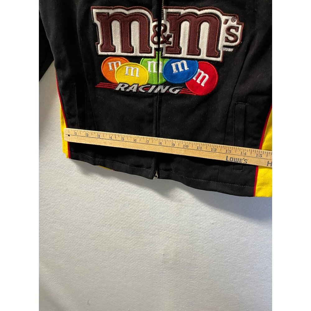 Vintage Nascar M&M Racing Team Jacket #38 Jeff Hamilton Designs Size XL - Picture 9 of 14